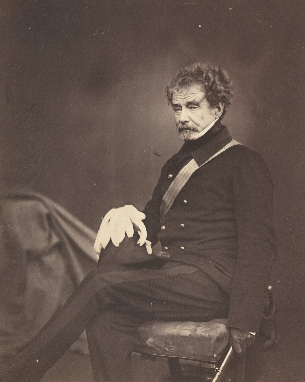 Generał porucznik Sir Colin Campbell, G.C.B. autorstwa Roger Fenton