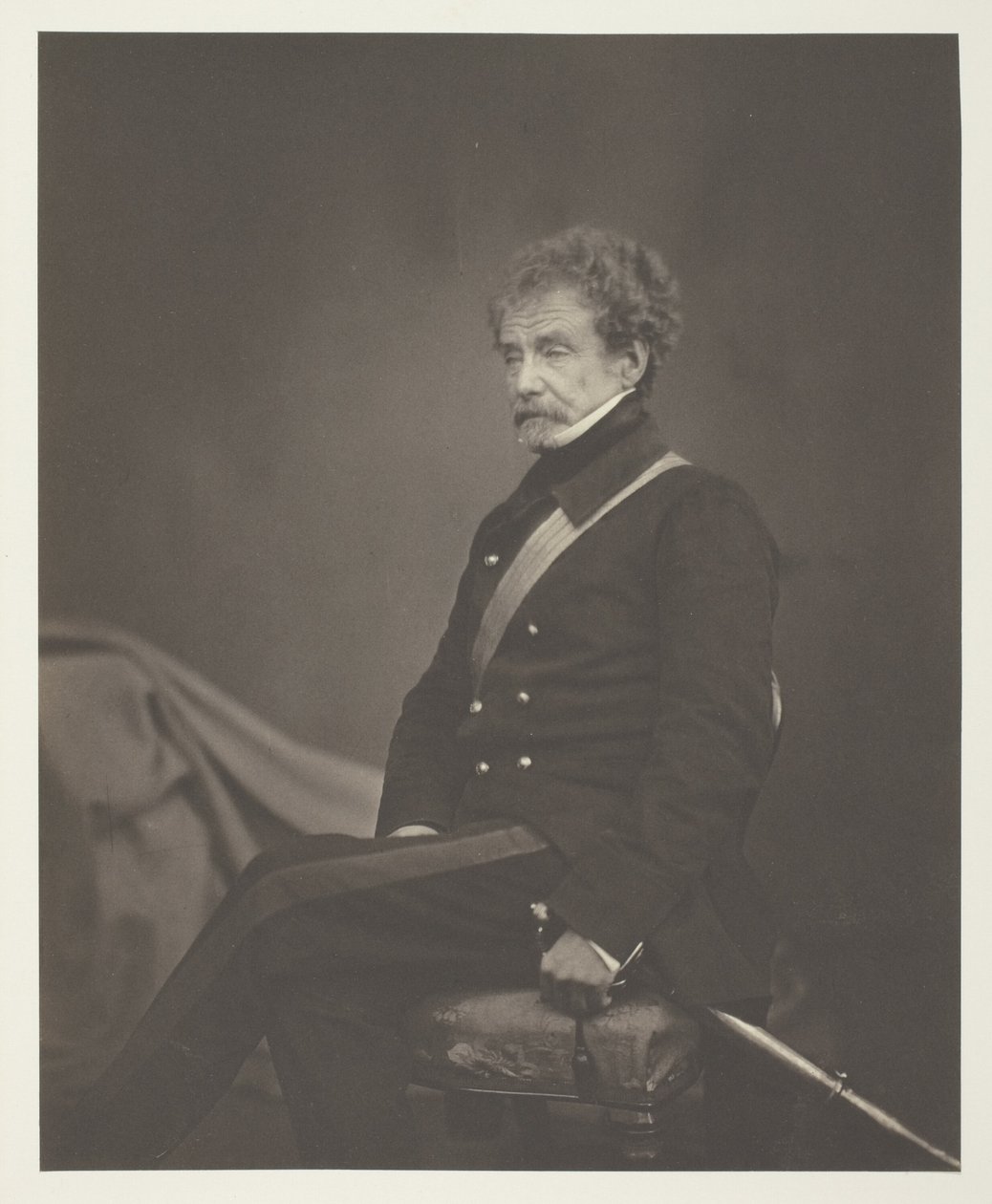Generał broni Sir Colin Campbell, G.C.B. autorstwa Roger Fenton