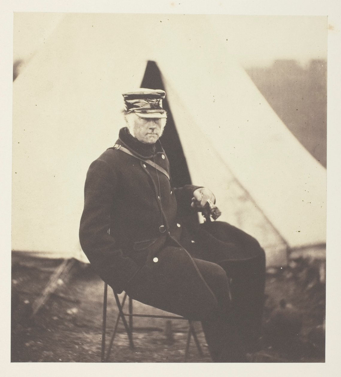 Generał porucznik Sir W.J. Codrington, K.C.B. autorstwa Roger Fenton