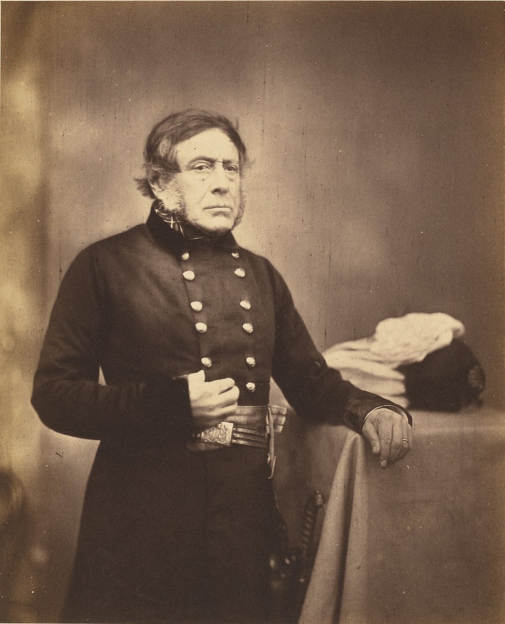 Generał porucznik Sir H. J. W. Bentinck, K.C.B. autorstwa Roger Fenton