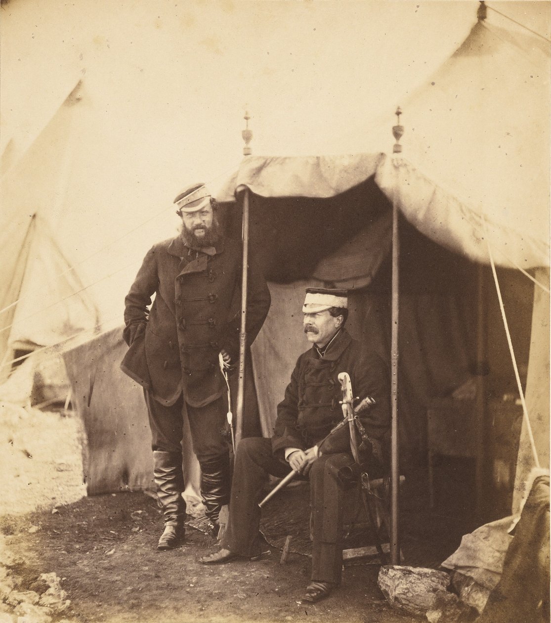 Generał porucznik Sir John Campbell autorstwa Roger Fenton