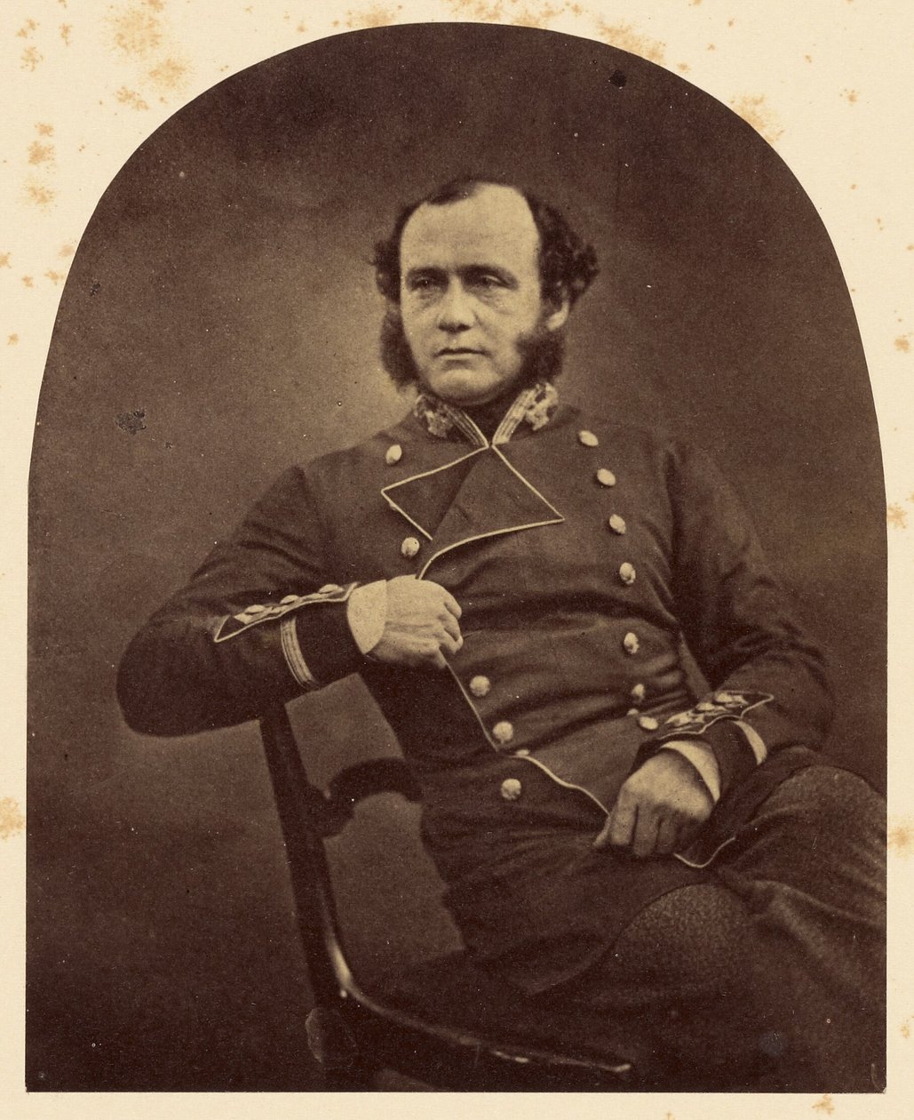 Generał major Charles Ashe Windham autorstwa Roger Fenton