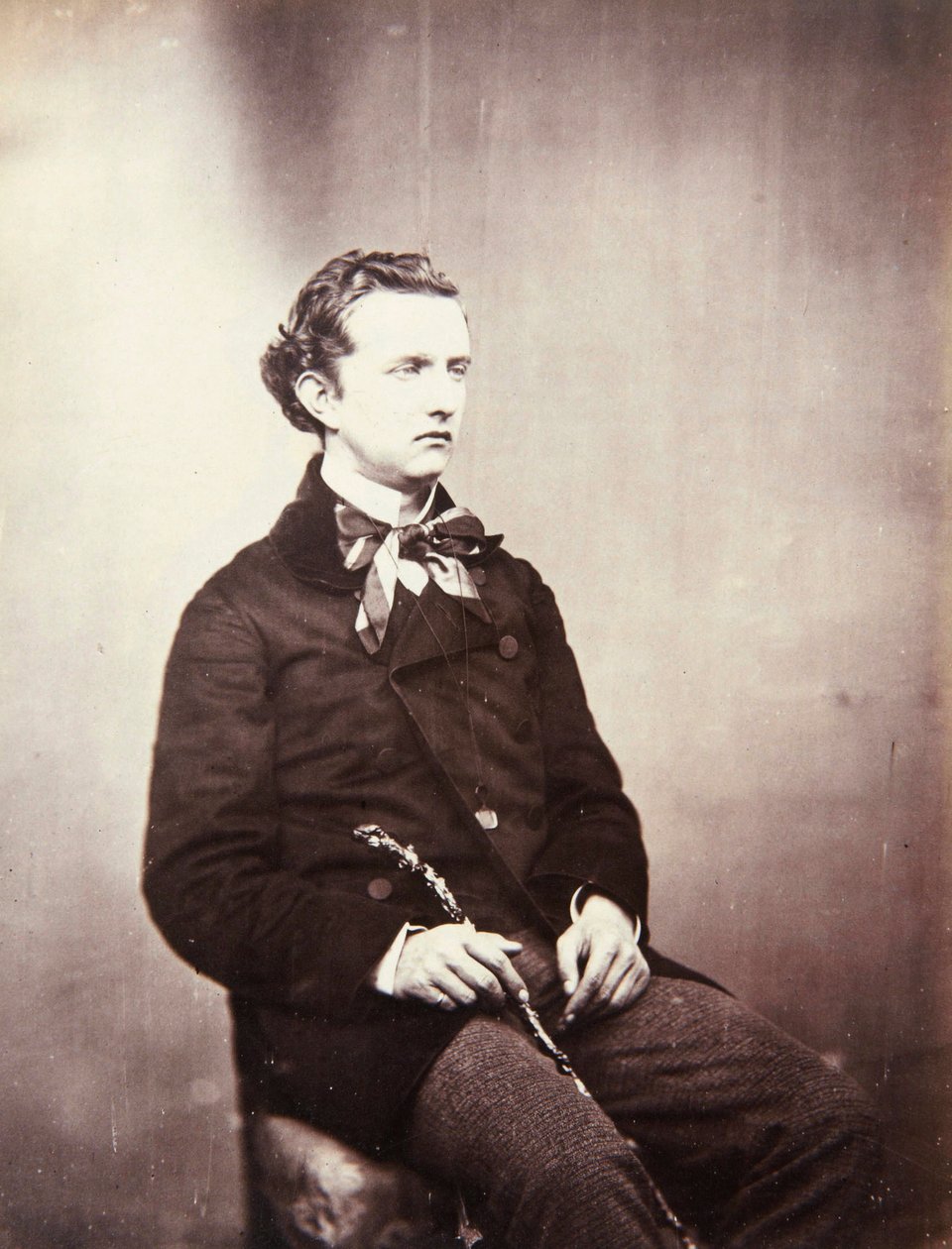 Nicolas Guillaume de Nassau, książę de Nassau - Książę Mikołaj Wilhelm z Nassau (1832-1905) par Fenton, Roger (1819-1869) autorstwa Roger Fenton