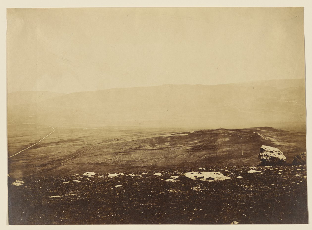 Równiny Bałakławy IV. autorstwa Roger Fenton