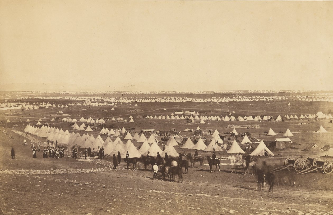 Plateau of Sebastopol II autorstwa Roger Fenton