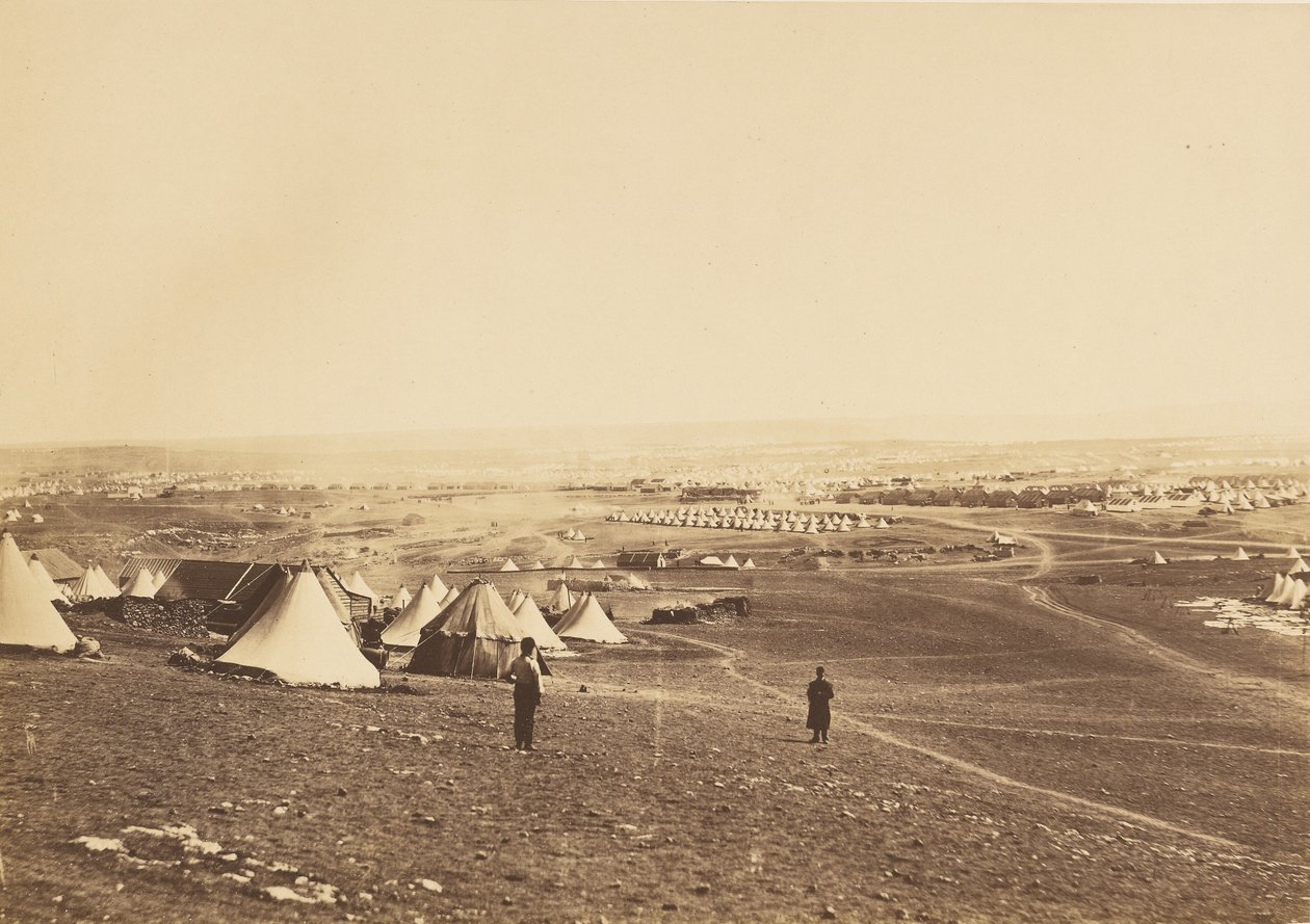 Płaskowyż Sewastopola I. autorstwa Roger Fenton