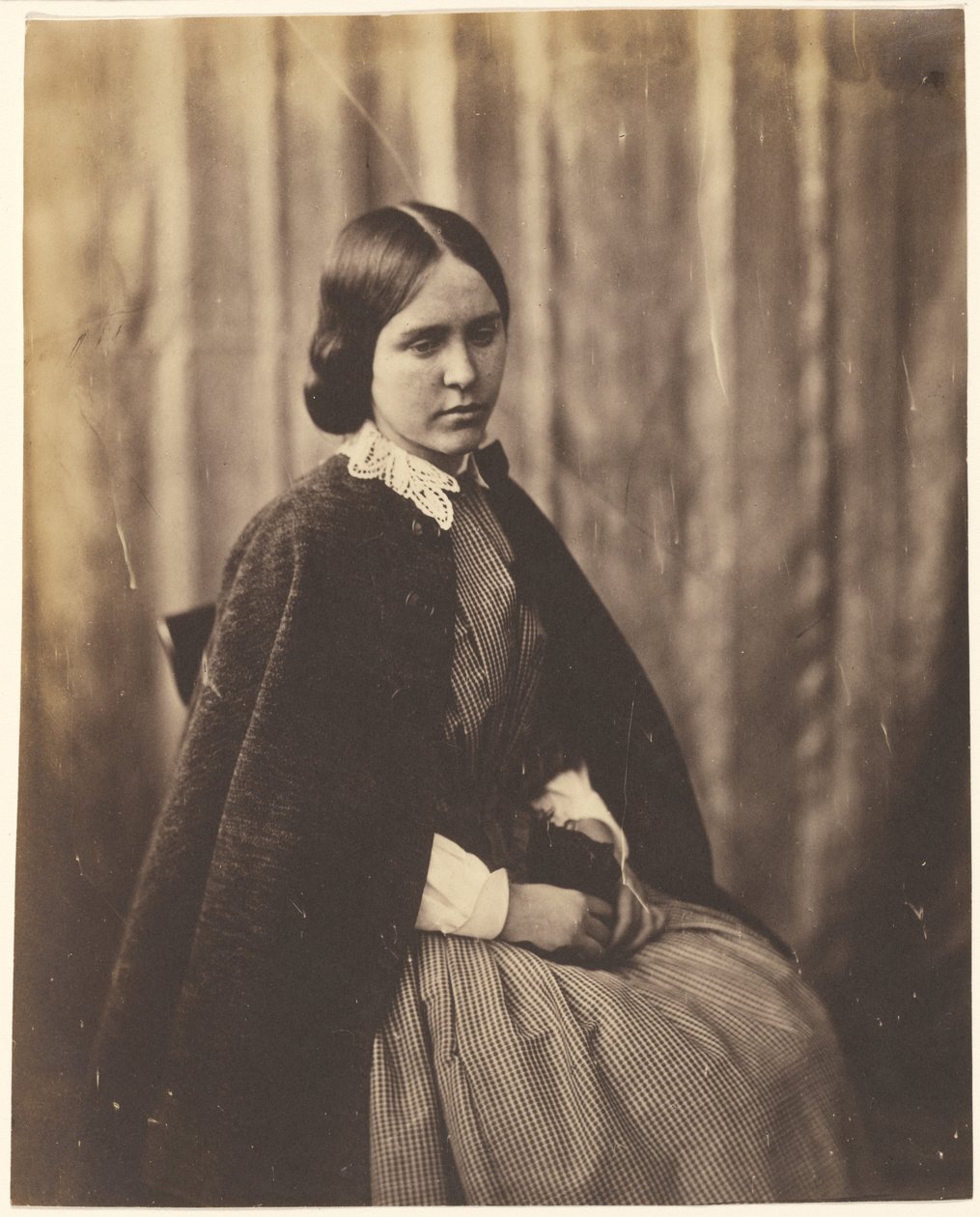 [Portret dziewczyny] autorstwa Roger Fenton
