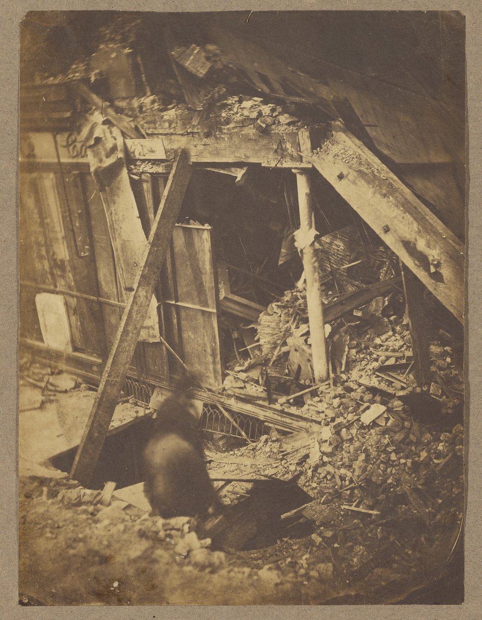 Ruiny. autorstwa Roger Fenton