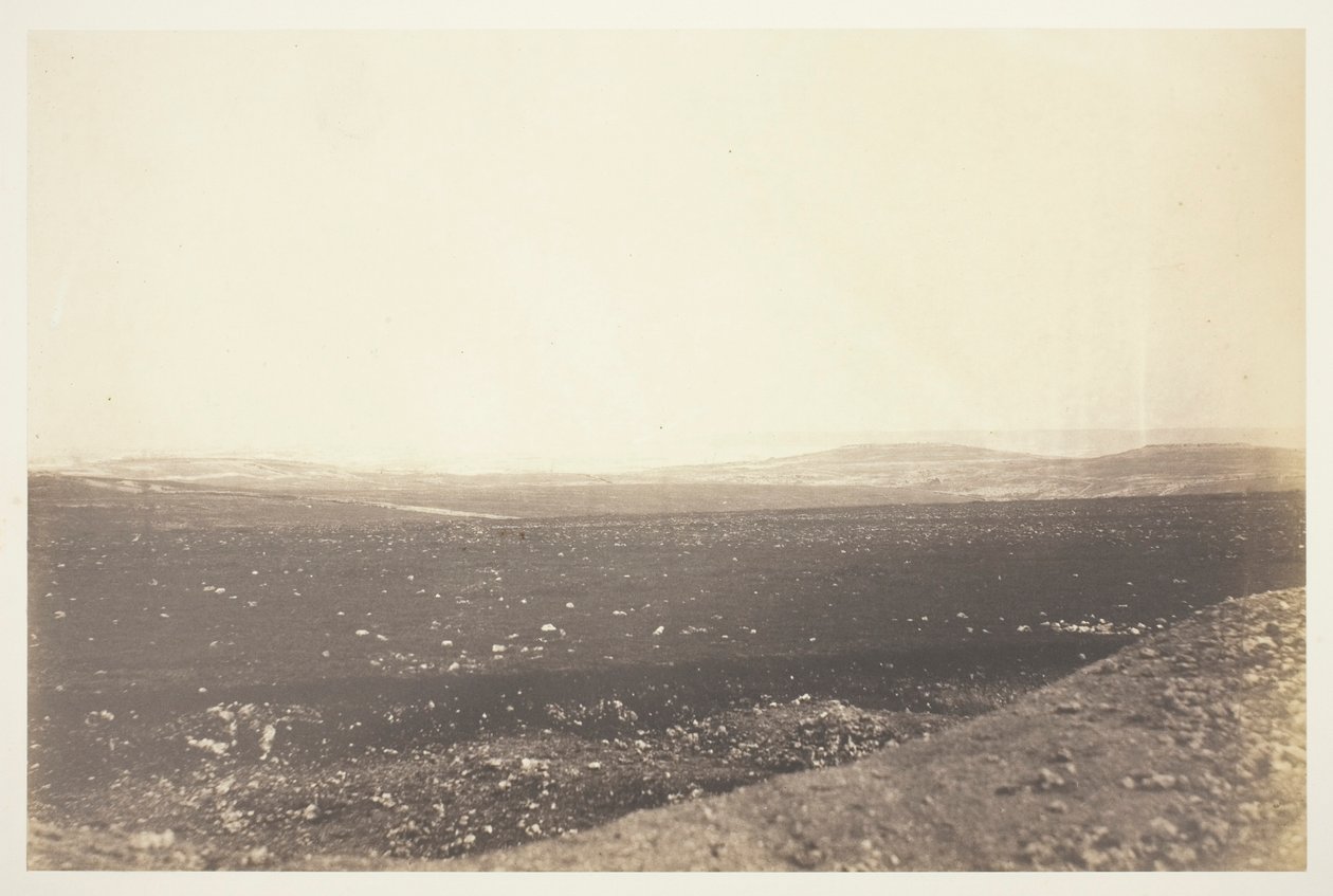 Sebastopol, z baterii moździerzy autorstwa Roger Fenton