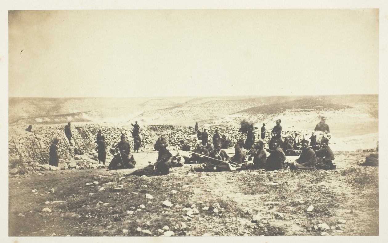 Francuska reduta pod Inkermann autorstwa Roger Fenton