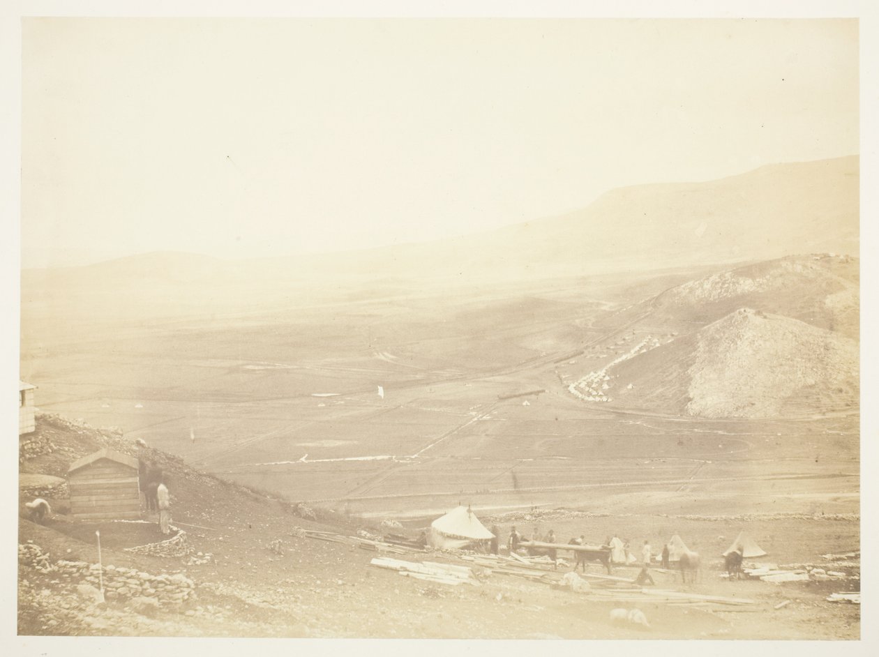 Linie Balaklava autorstwa Roger Fenton