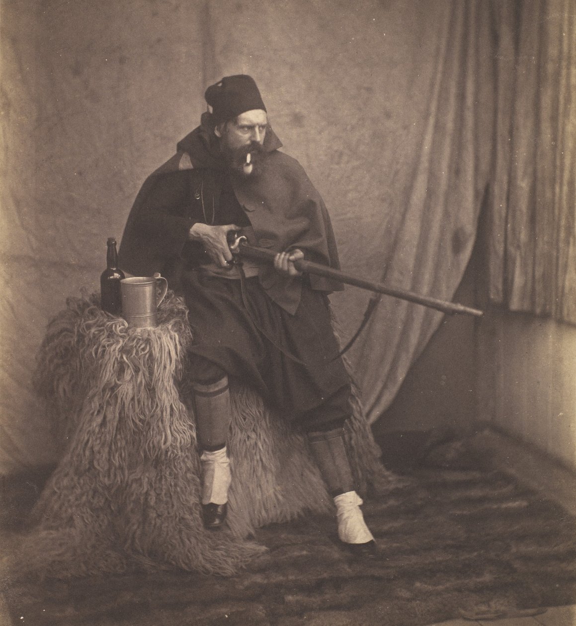 Żuaw, 2. dywizja, 1855. autorstwa Roger Fenton