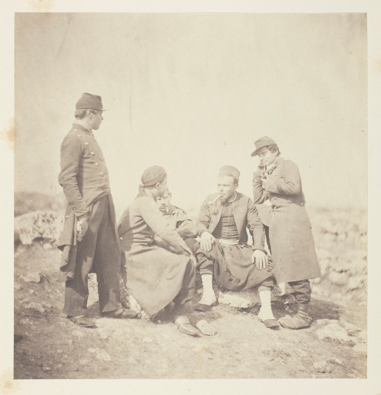 Żuawi autorstwa Roger Fenton