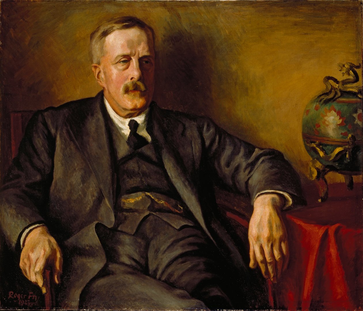 Frank Hindley Smith 1863-1939, 1923 autorstwa Roger Fry