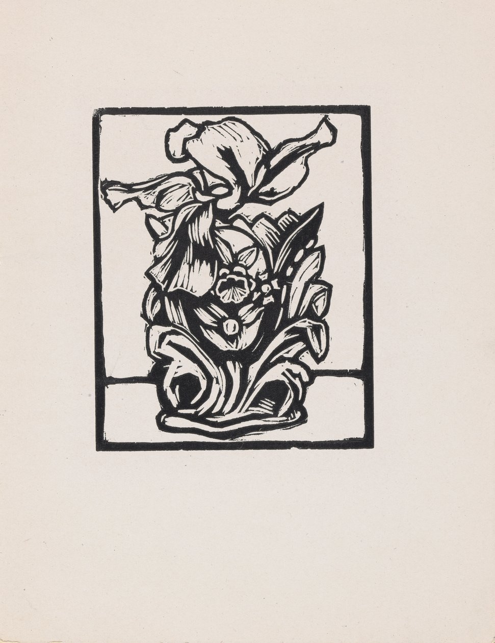 Irys i wazon autorstwa Roger Fry