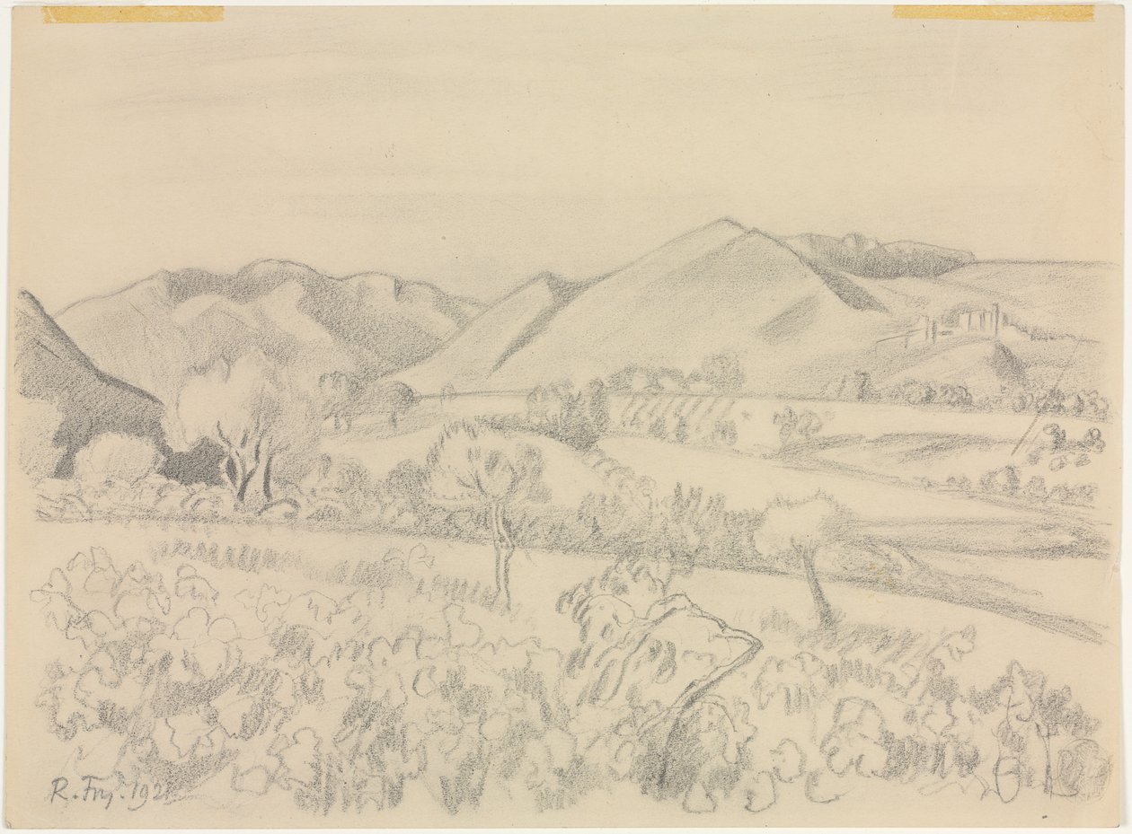 Krajobraz autorstwa Roger Fry