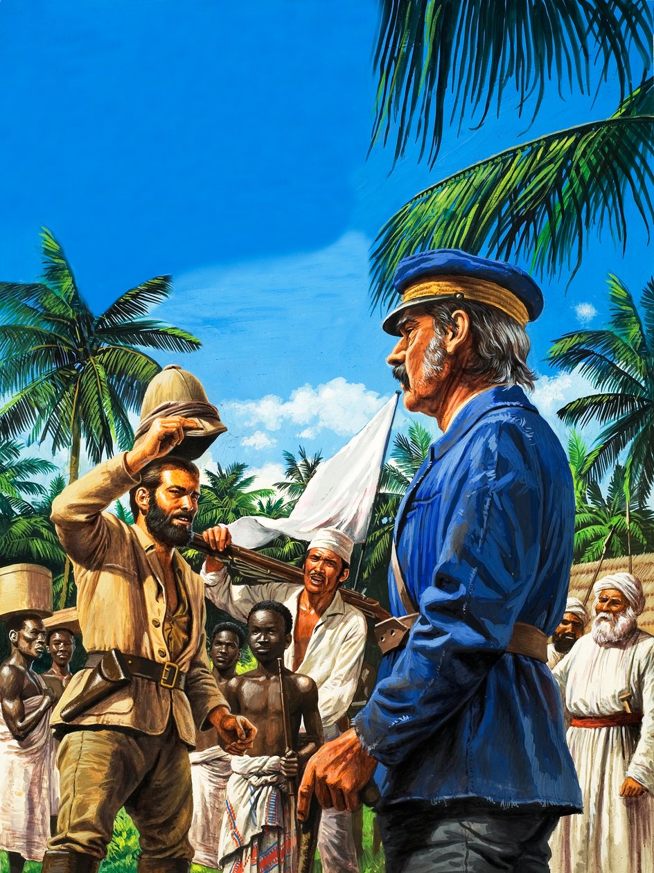 Henry Stanley wita Davida Livingstone