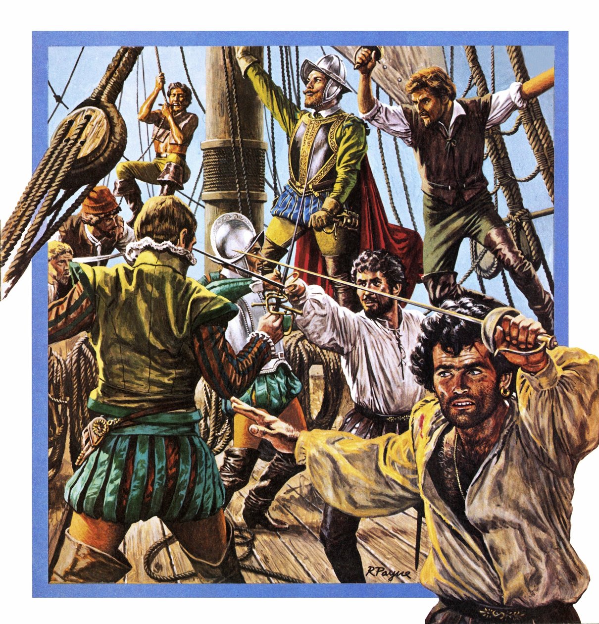 Sir Francis Drake autorstwa Roger Payne