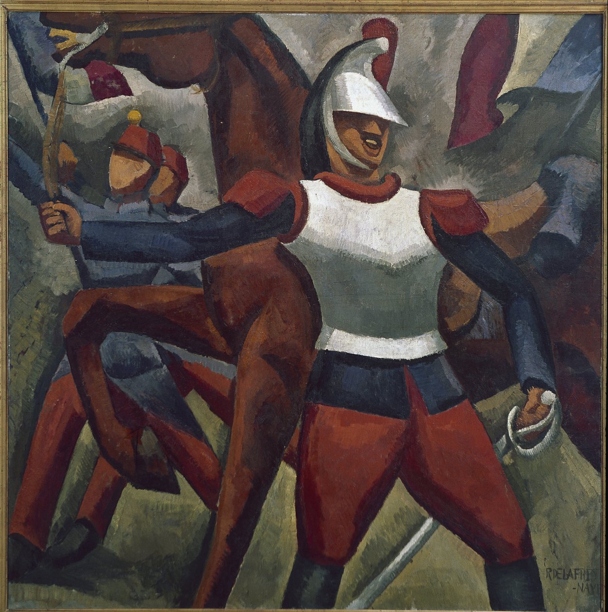 Kirasjer (olej na płótnie) autorstwa Roger de La Fresnaye