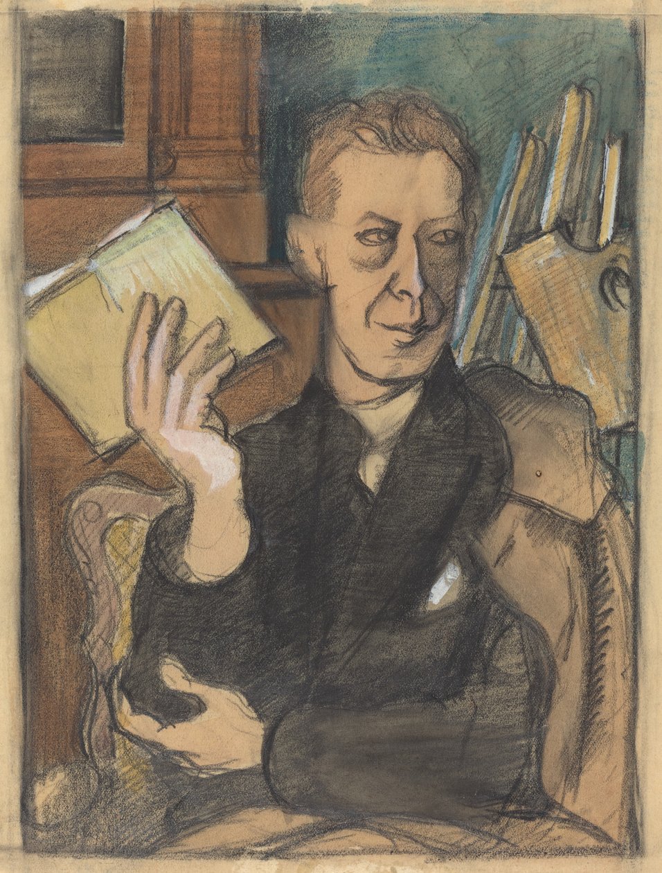 Jean Louis Gampert autorstwa Roger de La Fresnaye