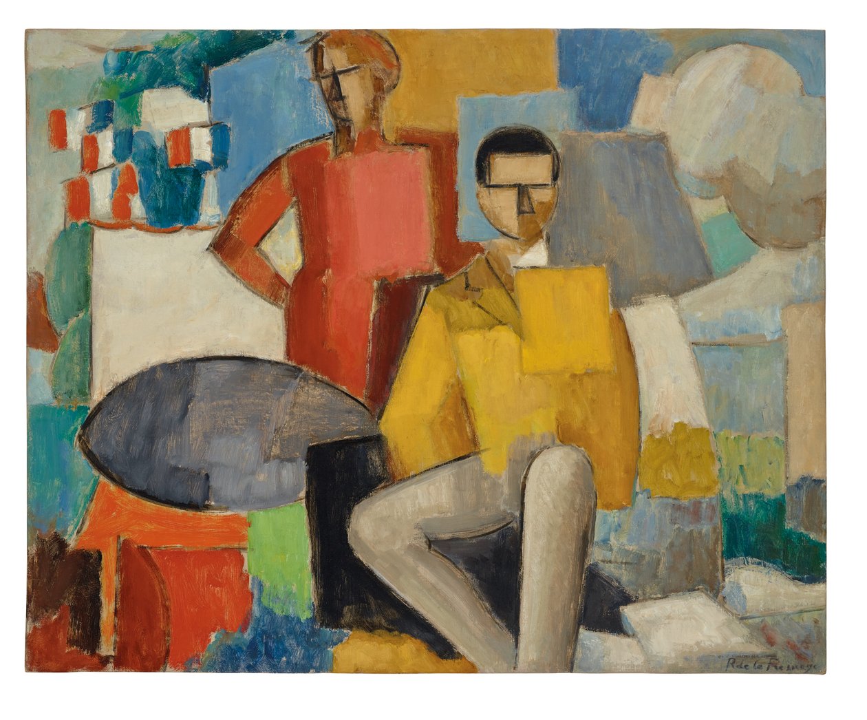 Czternasty lipca autorstwa Roger de La Fresnaye