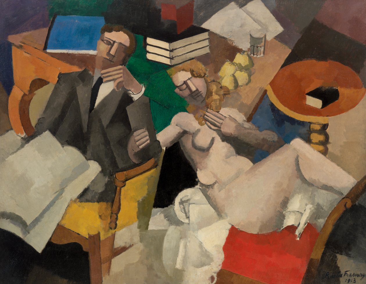 Życie małżeńskie autorstwa Roger de La Fresnaye