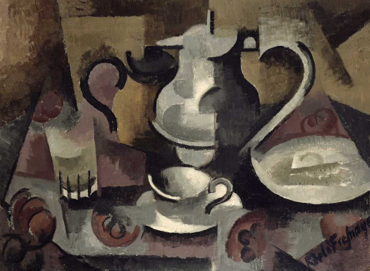 Martwa natura z trzema uchwytami autorstwa Roger de La Fresnaye