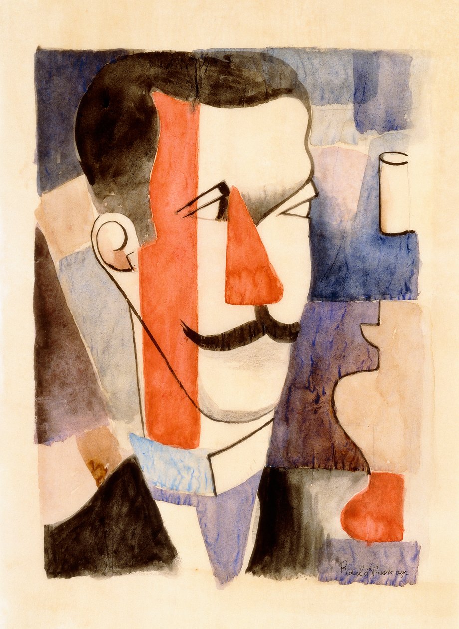 Studium na Paludes, 1917-1920 autorstwa Roger de La Fresnaye