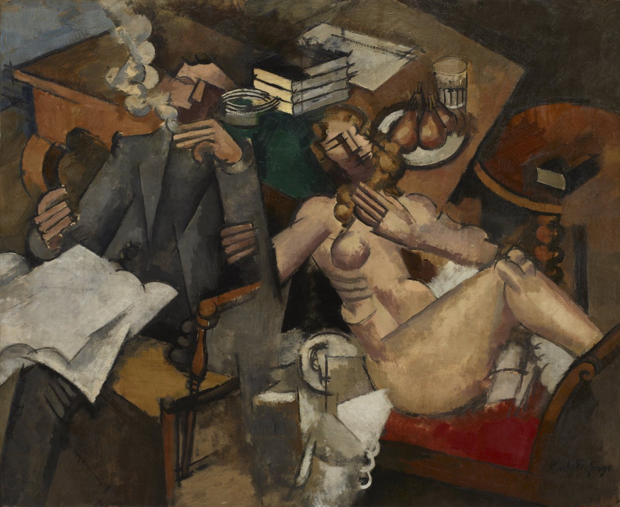 Życie małżeńskie autorstwa Roger de La Fresnaye