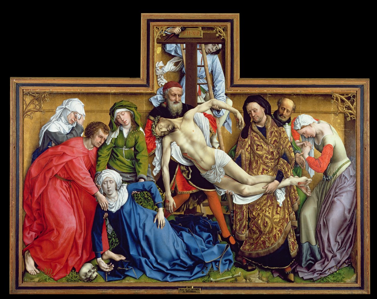 Zejście z Krzyża, ok.1435 autorstwa Rogier van der Weyden