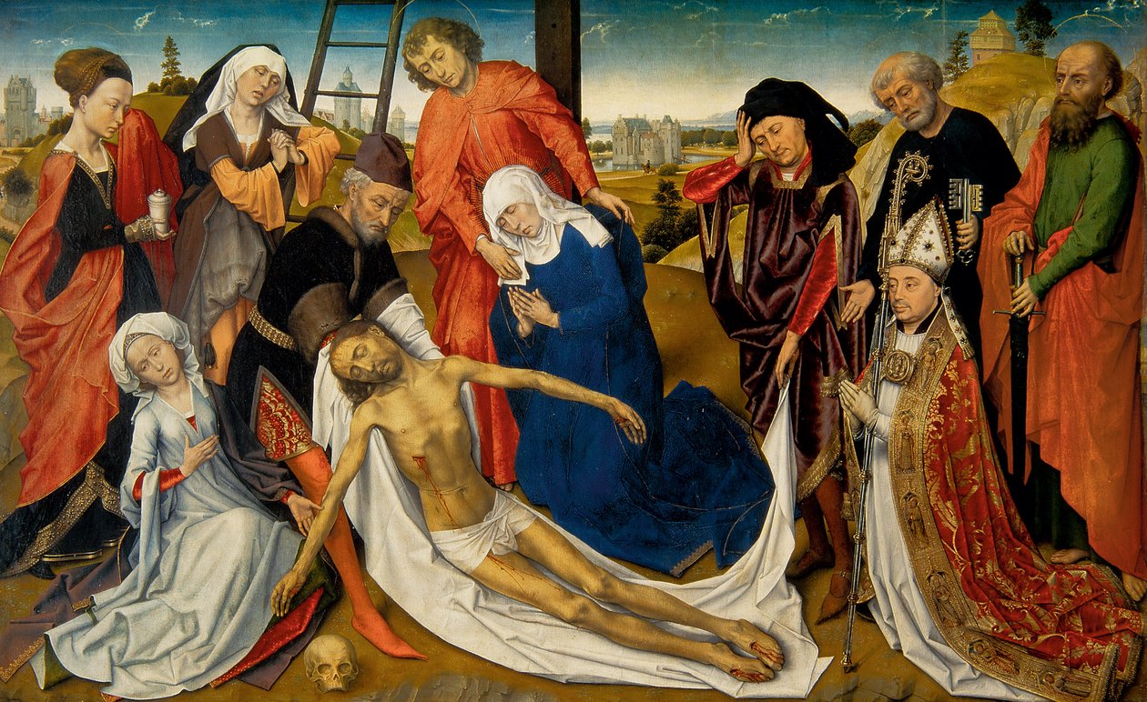 Opłakiwanie zmarłego Chrystusa, ok. 1930 1460-1464 autorstwa Rogier van der Weyden