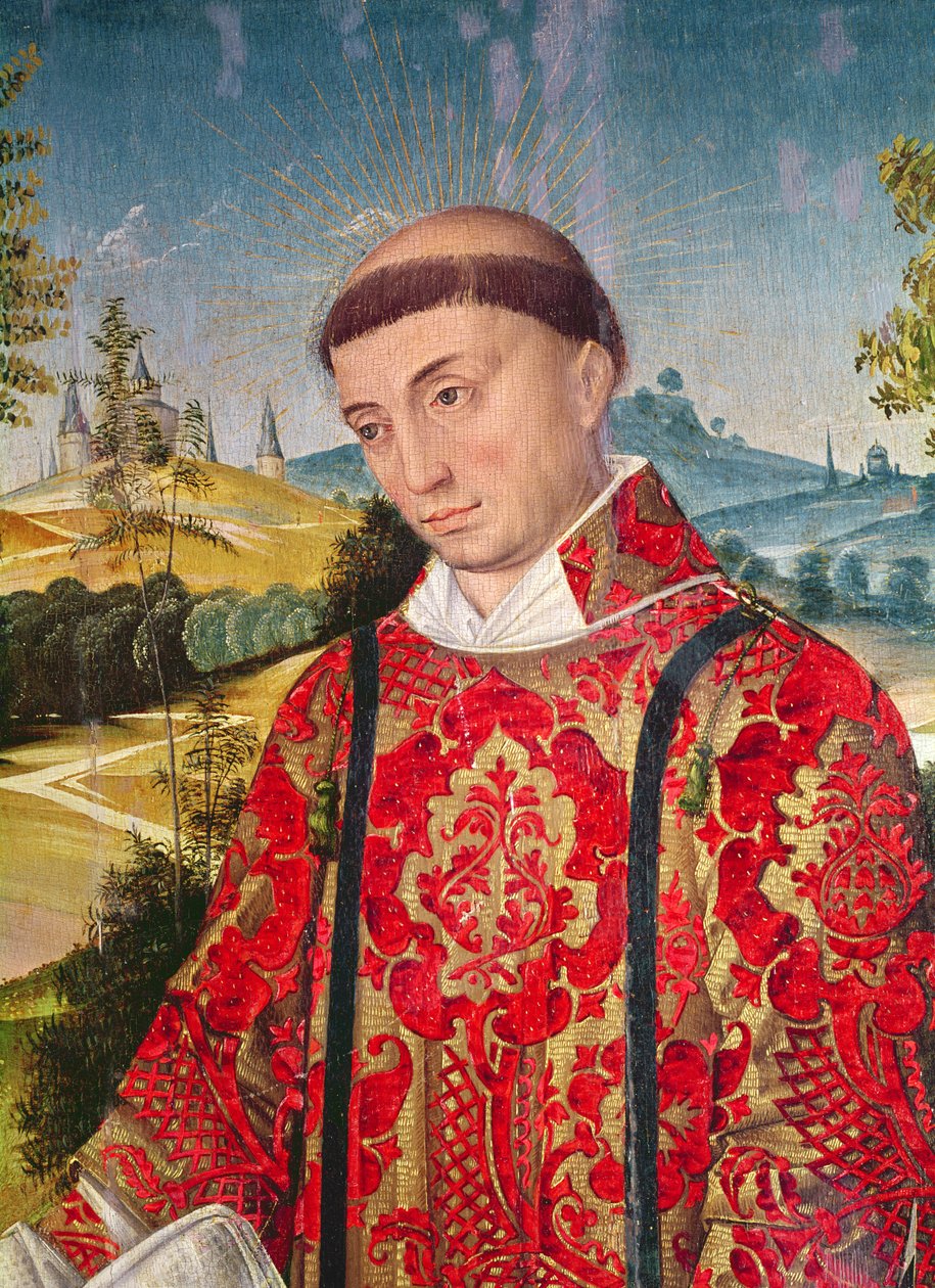 Święty Wawrzyniec, 1460-66 (szczegóły 344039) autorstwa Rogier van der Weyden