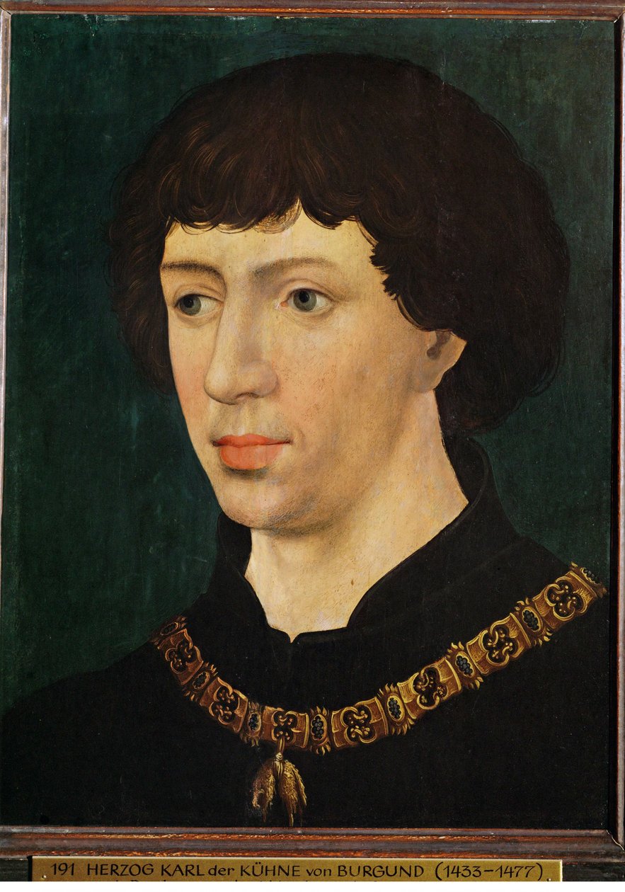 Charles Temeraire, kopia (obraz) autorstwa Rogier van der (after) Weyden
