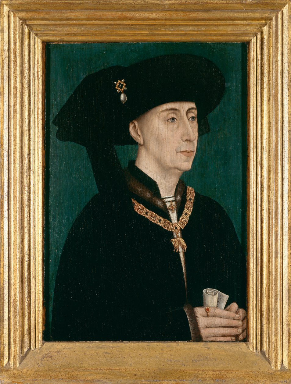 Filip Dobry (olej na desce) autorstwa Rogier van der (after) Weyden