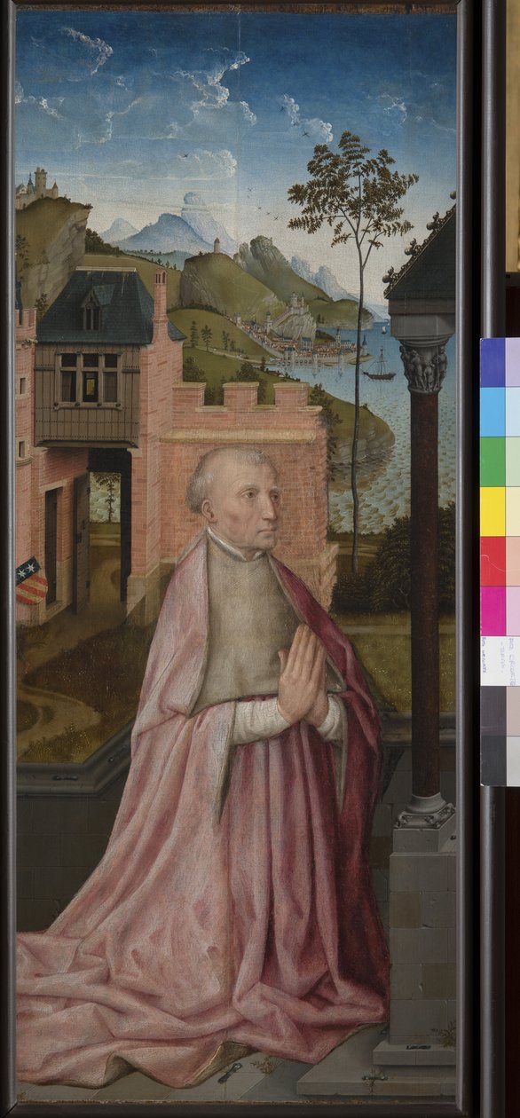 Wielbiciel w modlitwie, ok. 1435 (tempera i olej na pokładzie) autorstwa Rogier van der (workshop of) Weyden