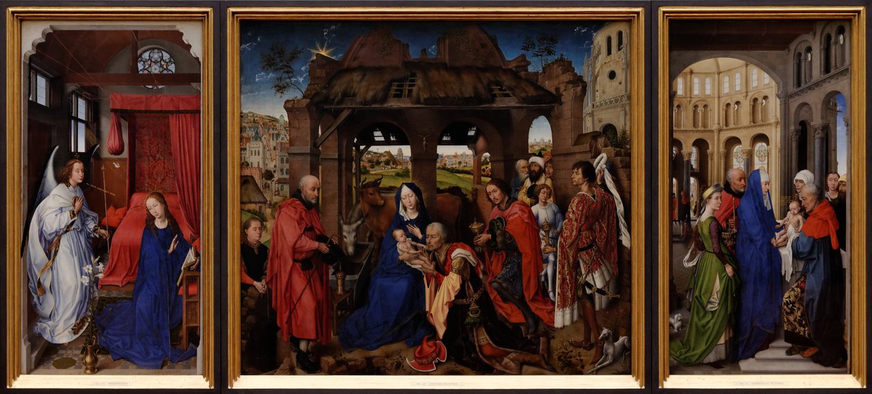 Columba Triptychon autorstwa Rogier van der Weyden