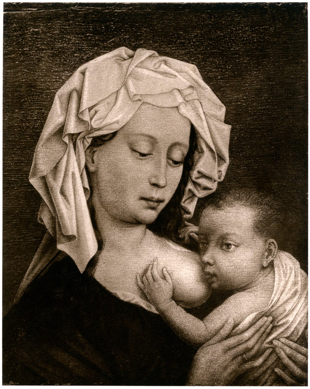 Madonna z Dzieciątkiem, 1927 autorstwa Rogier van der Weyden