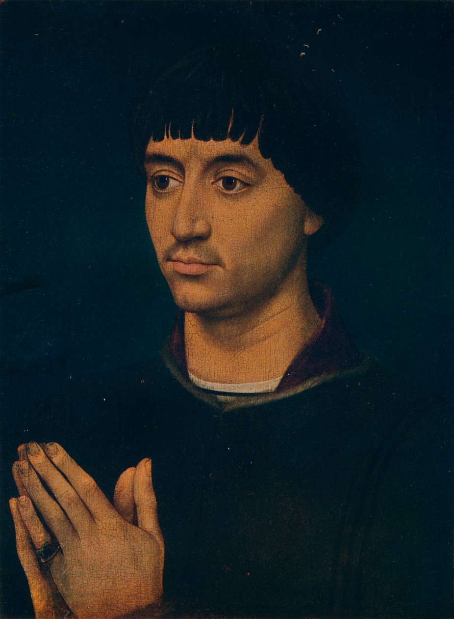 Portret Jeana Grosa, ok. 1460 autorstwa Rogier van der Weyden
