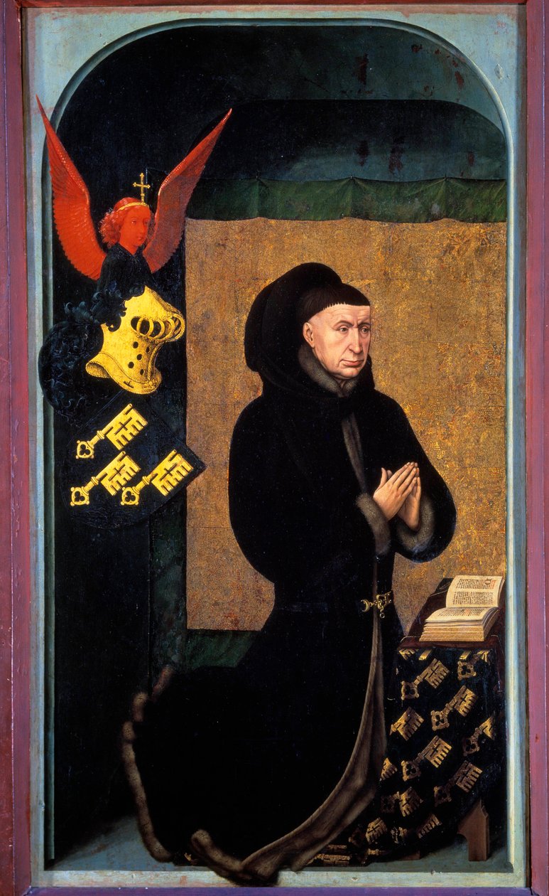 Portret Nicolasa Rolina (1376-1461) Kanclerza Burgundii pod rządami Philippe