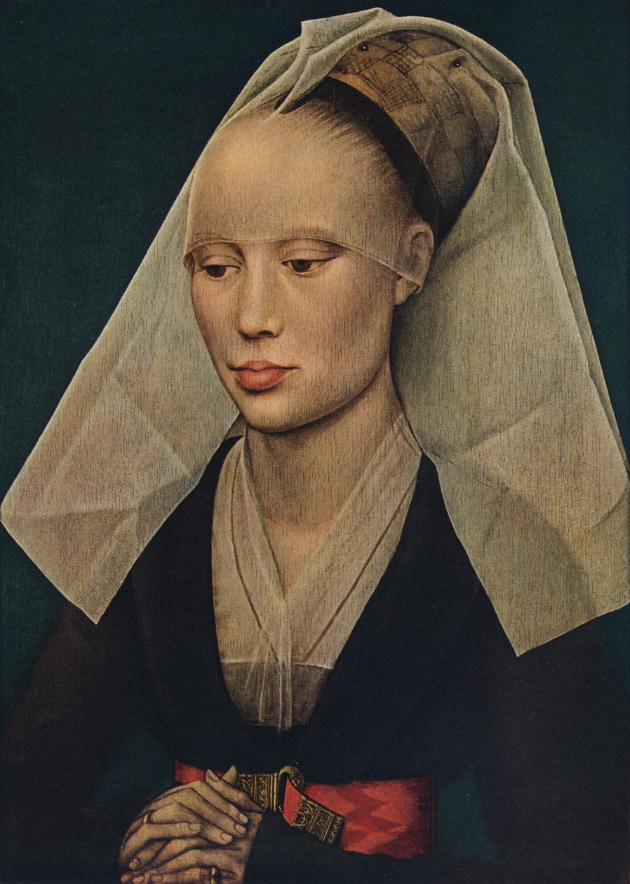 Portret damy, ok. 1460 autorstwa Rogier van der Weyden
