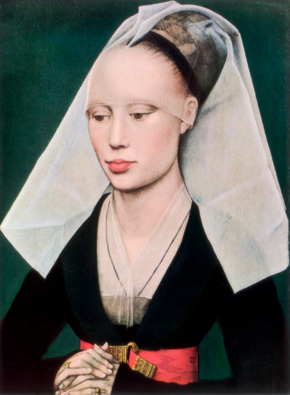 Portret damy, ok. 1460 1927 autorstwa Rogier van der Weyden