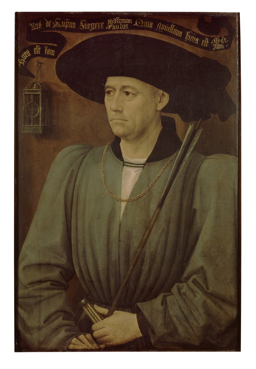 Portret Sędziego Turnieju (olej na desce) autorstwa Rogier van der Weyden