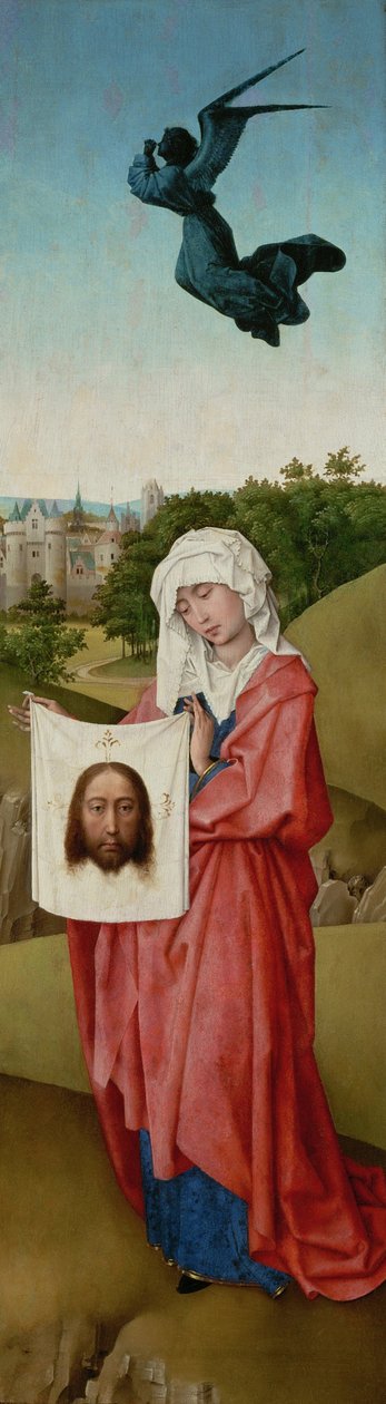 Św. Weronika Tryptyk Ukrzyżowania, ok. 1930 r. 1440 autorstwa Rogier van der Weyden
