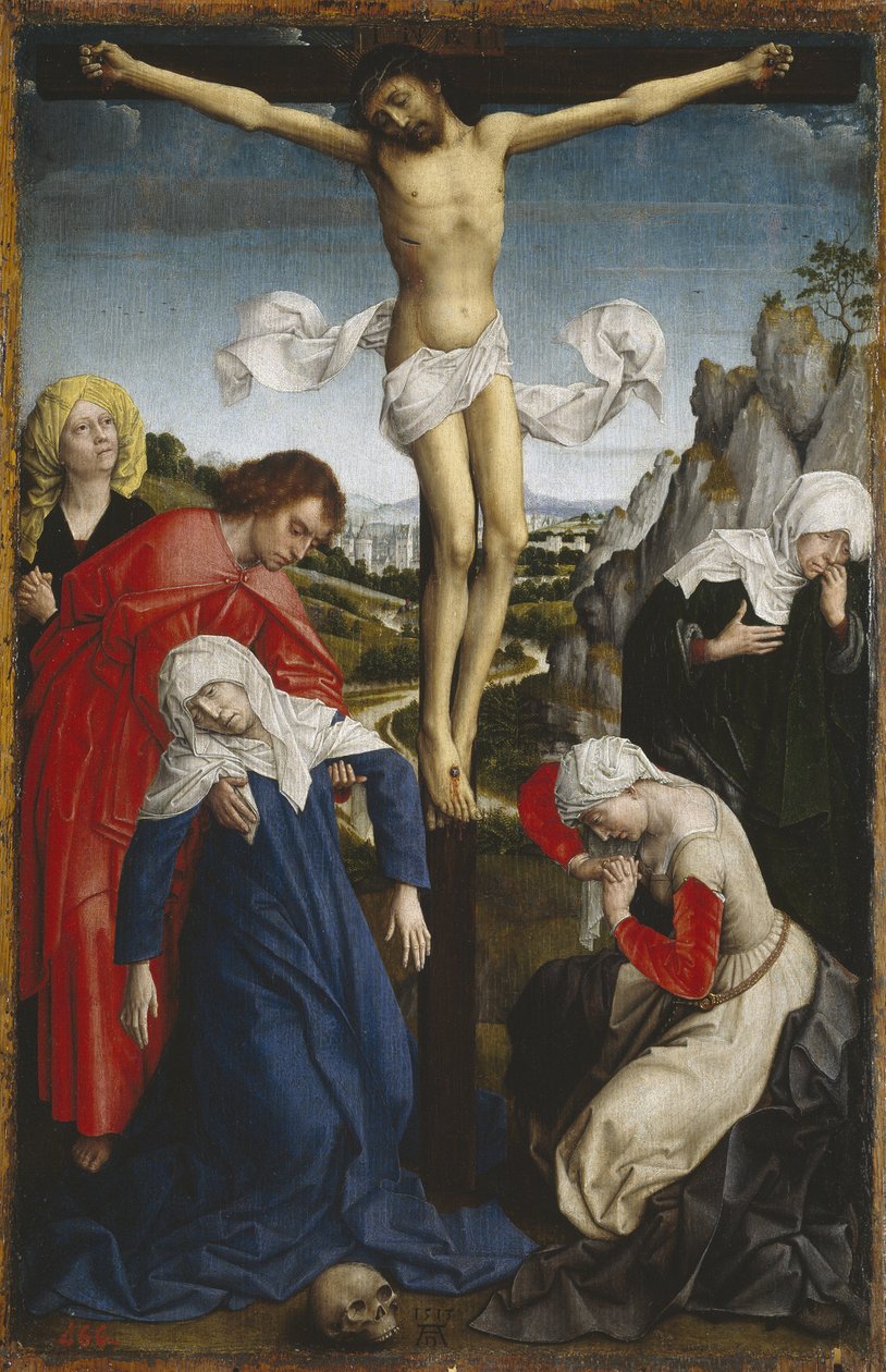 Ukrzyżowanie, c. 1510 autorstwa Rogier van der Weyden