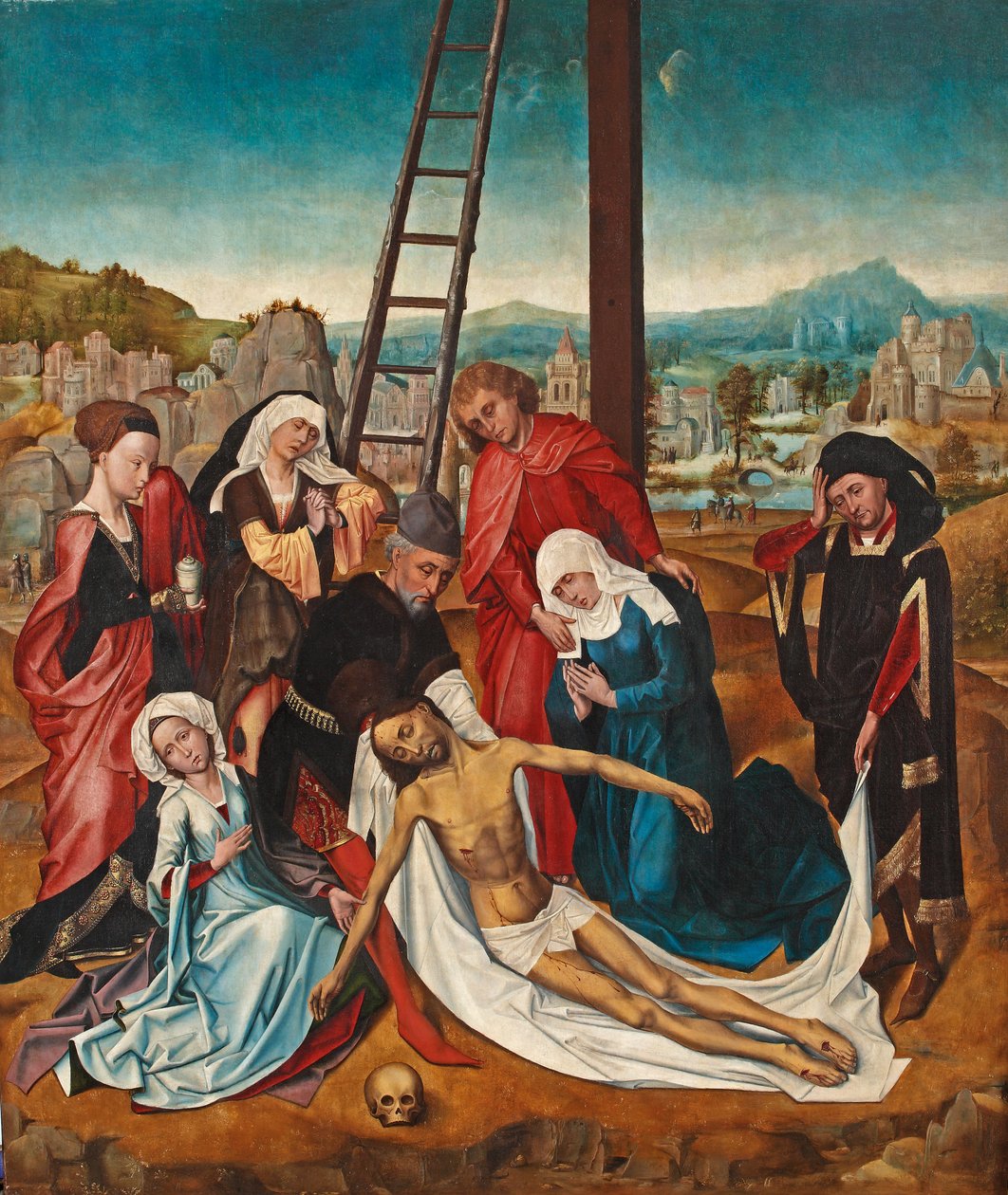 Opłakiwanie Chrystusa autorstwa Rogier van der Weyden