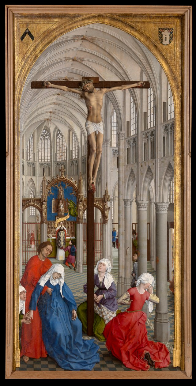 Siedem sakramentów (olej na desce) autorstwa Rogier van der Weyden