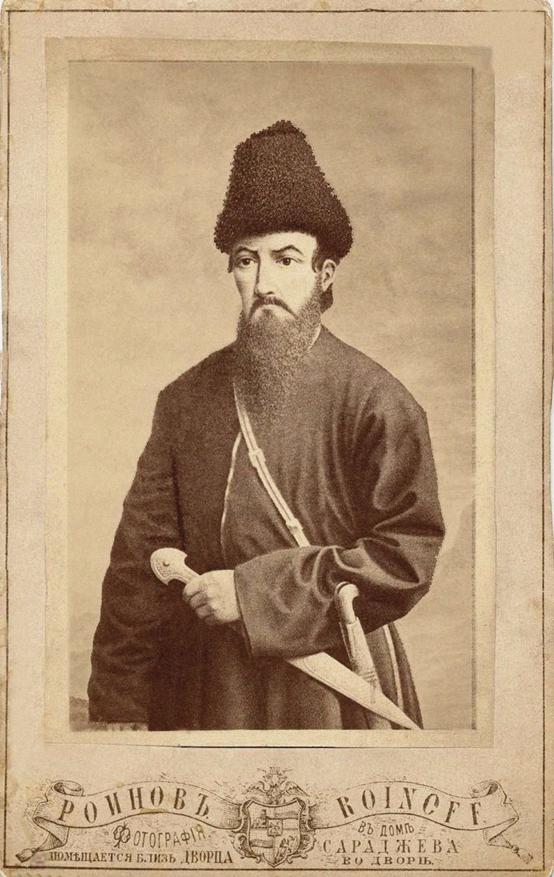 Książę Aleksander z Imeretii 1760-1780, druga połowa XIX wieku autorstwa Roinov