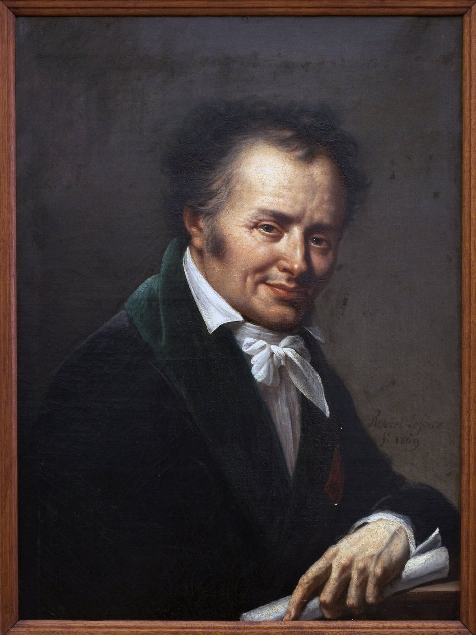 Portret Dominique Vivant Denon (1747-1825). Obraz Rolanda Lefevre (1755-1830), olej na płótnie autorstwa Roland Lefevre