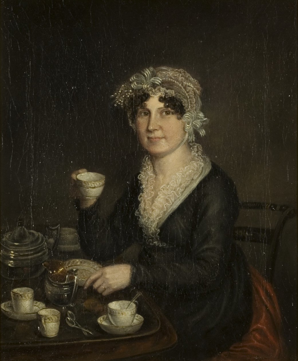Portret pani Ellen Sharples, ok. 1814 (olej na płótnie) autorstwa Rolinda Sharples