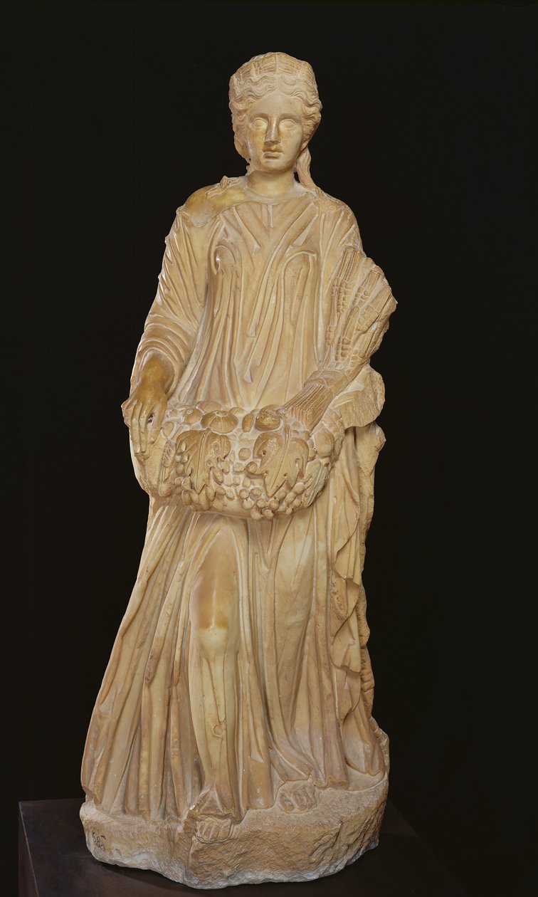 Obfitość, z Kartaginy (marmur) autorstwa Roman